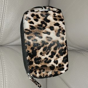 Small Leopard Makeup Bag